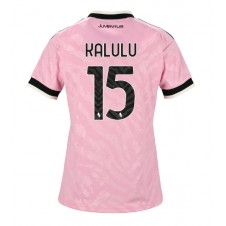 Juventus Pierre Kalulu #15 Bortatröja Dam 2026-27 Korta ärmar
